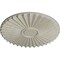 Ekena Millwork Shakuras Ceiling Medallion (For Canopies up to 5"), 19 3/4"OD x 1 3/8"P, Pot of Cream Crackle CM20SHPCC - alternate 2